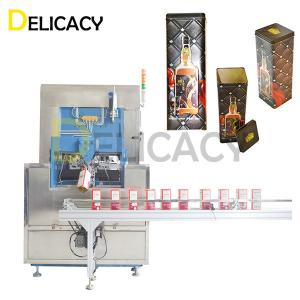 Can Closure Seaming Machine For Whiskey Packing Tin Box Rectangular Wine Tin Box Barley Bree Tin Can