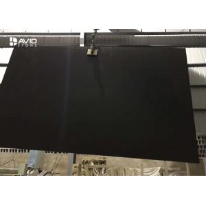 High Gloss Black Granite Stone Slabs For Countertop Acid And Alkali Resistance