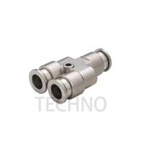 China SMC KQG2U10-00 Pneumatic Hose Fittings Connectors 6mm Air Hose Fittings on sale