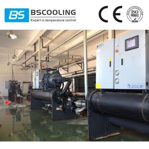 China Industrial water cooled chiller system with environmental friendly refrigerant R407C supplier