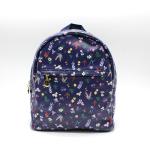 24cm 28cm Womens Waterproof Backpack Nylon Floral Backpack Purse