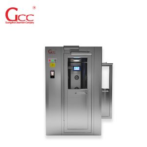 China Modular Cleanroom Air Shower 110 V 2800 R/Min with Adjustable Timer and Prefabricated Design wholesale