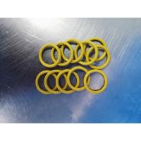 China NBR Yellow O Rings 70 Hardness Water Oil Resistance For Gas Pipeline on sale