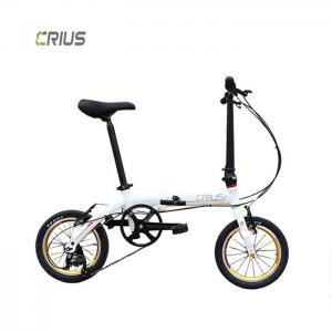 Lightweight Aluminum Alloy Frame Road Race Bike 14 Inch Folding Mini Foldable Bicycle