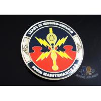 2D Army Challenge Coins Souvenir Gift , Round Military Commemorative Coins