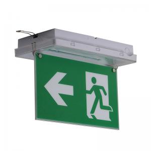 China Exit Sign LED 5W Emergency Light IP65 Waterproof supplier