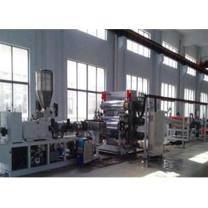 China PVC WPC Plastic Sheet Extrusion Line PVC Foam Sheet Production Line For Decoration supplier