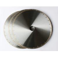 China 400mm Porcelian Ceramic Tile Saw Blade Silver Welded J Slot Diamond Tile Blade on sale