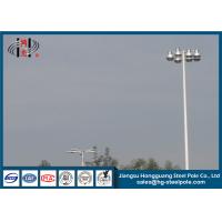 China Anti Rust Octagonal Flood Light Poles High Mast for Residential Lighting on sale