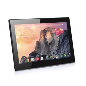 17 Inch Commercial Tablet PC Bus Advertising Wall Mount WiFi 4G LTE Anti - Glare Surface