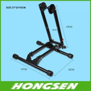 HS-026A Floor steel bike display stand rack for folding bicycle parts