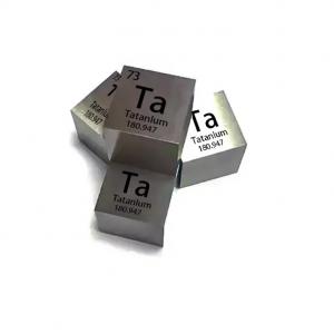 High Quality Square Shape 99.95% Pure Tantalum Cube Pure Tantalum Cube For Sale