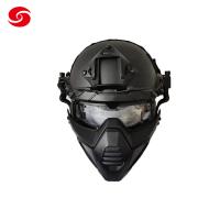 China                                  Detachable Bullet Proof Anti Riot Helmet with Goggles Face Mask              on sale