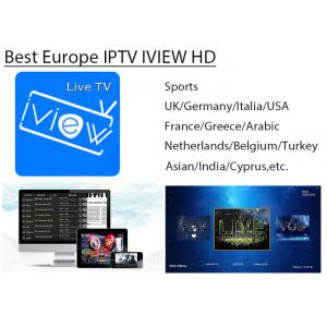 China Europe IPTV IVIEW HD APK Stable for UK,Germany,Italia,France,Greece, Arabic,Turkey,India,Cyprus,Russia,Balkan IPTV supplier