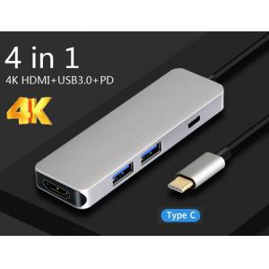 Type C to 4K  TV Projector Video Adapter USB 3.0 HUB For Macbook Samsung S8