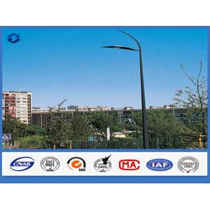 ASTM A36 11m Anti - corrosion Street Lighting Pole customized color