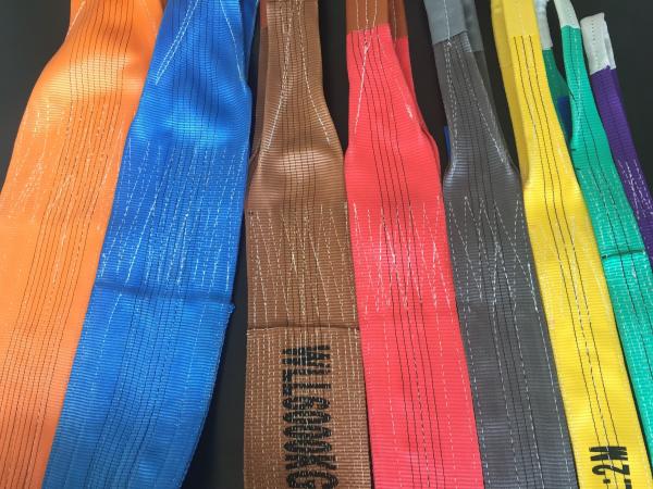 Polyester flat webbing sling , According to EN11492-1 Standard, CE,GS certificat