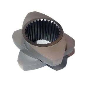 Wear Resistant HRC 58-62 Triangle Flighted Screw Element Plastic Extruder Segments
