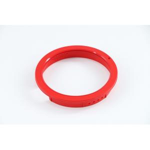 China Pressure Cooker Flat Rubber O Rings , Red High Temp O Rings For Butterfly Valve supplier