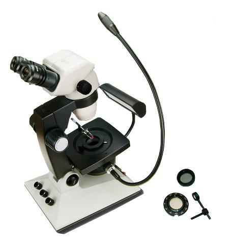 Binocular Gem Microscope with Polariscope system and Magnification of 10X - 67