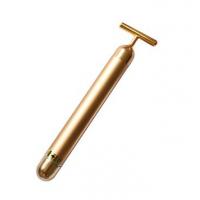 China Water-proof Cosmetology Equipment , 24K Gold Bar Facial Massager on sale