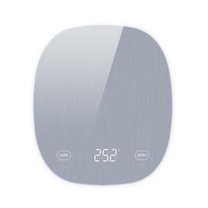 China 風袋機能と清掃しやすい強化ガラスプラットフォームを備えた、1g/0.1oz単位のデジタル食品キッチン計量器 wholesale