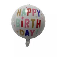 China Wholesal Competitive Price 18 Inch Round Balloons Happy Birthday Decorative Foil Balloons on sale