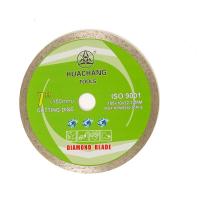 China 7 180mm Continuous Rim Diamond Blade For Ceramic 22.23mm Continuous Diamond Cutting Blade on sale