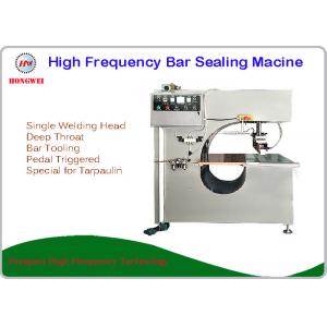 China Electric Pneumatics Driven High Frequency Welding Machine For Tarpaulin Bar Sealing supplier