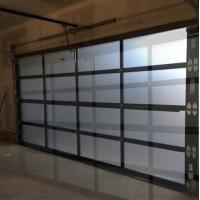 China Modern Aluminum Sectional Door Manual or Automatic Sound Insulation White/Brown/Grey/Black Sectional Aluminum Panel on sale