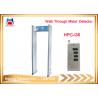 Single Zones High Sensitivity Sounds Alarm Walk Through Metal Detector