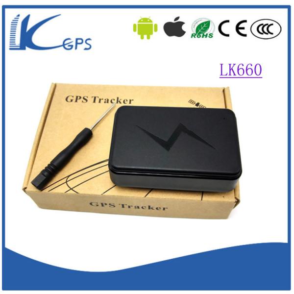 LKgps Long time standby gps agps tracker LBS with standby 3-5 years-----Black