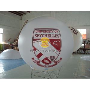 Digital printing business ad helium balloon with 0.18mm PVC for opening event