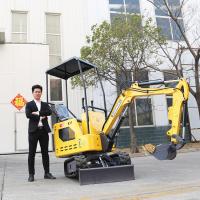 China Remote Control Mini Excavator  1 Ton Hydraulic Digger CE EPA on sale