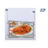 China Hanging Type Crystal LED Light Box Clear Acrylic Frame Indoor Poster Displaying wholesale