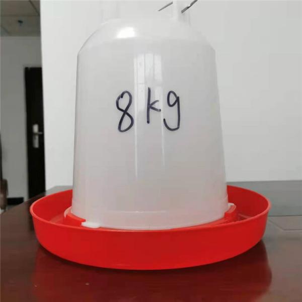 Automatic Plastic 8L Poultry Feeder Drinker For Broiler Breeder
