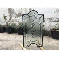 China Tinted Custom Cabinet Doors Glass , Clear Decorative Glass Inserts For Cabinet Doors on sale