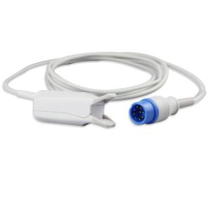 China Monitor Spo2 pediatra do sensor Spo2 reusável longo da criança para Biolight A5 A8 A9 Digitas Serie supplier