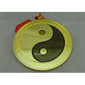 China Customized Karate Medals , Judo Taekwondo Jiu - jitsu Medals , Zinc Alloy Martial Arts Medals. wholesale