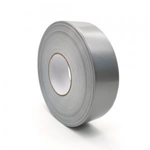 China Wholesale Price Single Sided Silver Waterproof Fiber Cloth Tape supplier