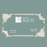 China Polyurethane Chair Rail Decorative PU Panel Moulding Corner HG-5702 wholesale