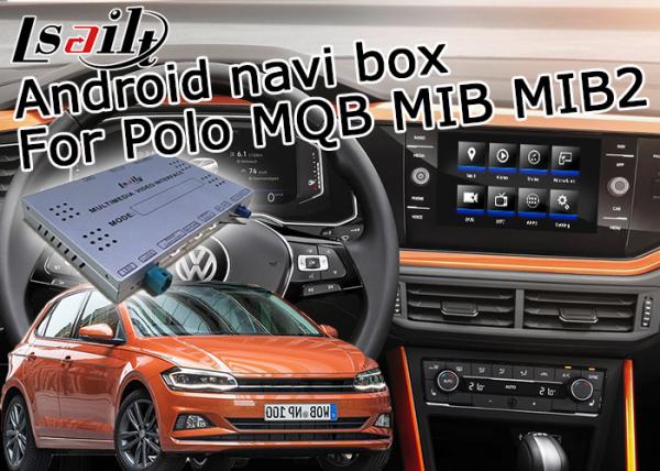 GPS Android navigation video interface cast screen google app for VW Polo MQB