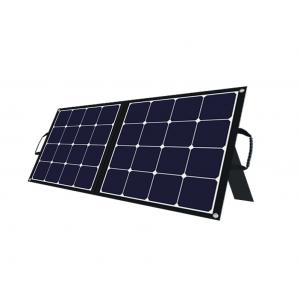 Outdoor Portable Solar Module 24V 100w Foldable Solar Panel For Traveling