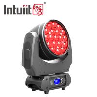 High quality zoom moving head light with wide angle 19*10W RGBW 4-in-1 beam wash moving head light