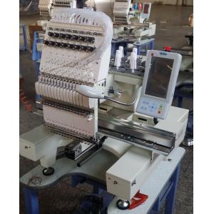Multi Needle Home Embroidery Machine , Computer Machine Embroidery For Shoes / Visors