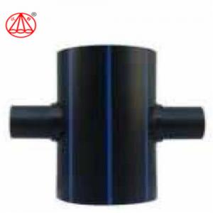 China Non Toxic Plastic Pipe End Caps , Polyethylene Pipe Fittings Customized Size supplier
