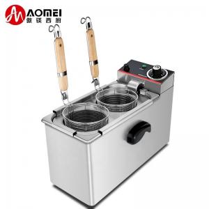 China 2kW Electric Stainless Steel Automatic Pasta Cooker Basket/Noodle Cooking Machine TEN-2 supplier