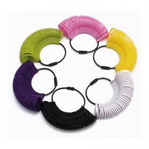 China US/UK/HK size Jewelry Accessories Tools Plastic Ring Finger Gauge supplier