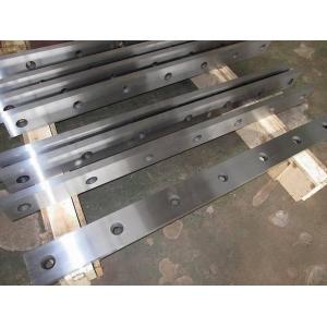 Cr12Mov Material Metal Shear Blades / Carbide Blade Tools For Cutting Sheet Metal