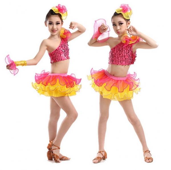 Children's clothing children dance tutu dress suit modern dance jazz hip-hop
